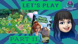 Игровой процесс Merge Gardens &mdash; Возвращаемся к приключениям в саду!