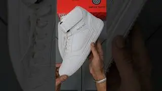bacca bucci Men White Perforations SyntheticLeather Sneakers