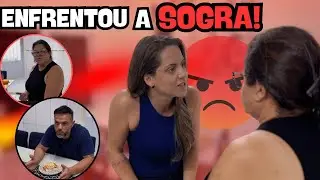 A Nora rebateu a sogra, será que passou do limite? 👀🔥