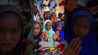 Senator Natasha Akpoti Uduaghan, commissioning a school for Fulani people in Kogi state