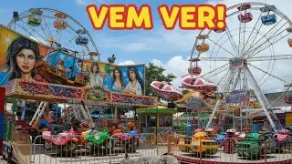 O QUE TEM NO PARQUE? Festa de Reis em Gravatá - PE (Tour Completo 🎡)