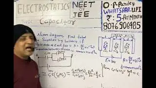 Physics numerical on electrostatics:CAPACITOR 