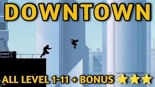 VECTOR FULL - Downtown (CLASSIC) Full Walkthrough + BONUS Round All 3 Stars