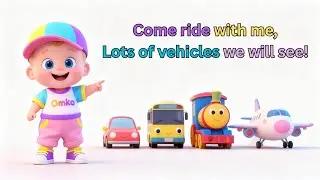 🚗 Let&rsquo;s Go, Baby Omko! | Fun Vehicle Adventure Song for Kids