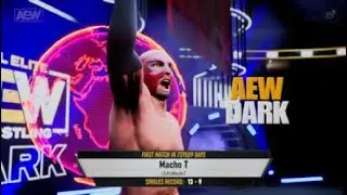 AEW DARK MACHO T CHALLENGE CHRISTIAN CABE FOR TNT CHAMP!!!!!!!