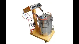 How to assemble colo-500star electric powder coating gun