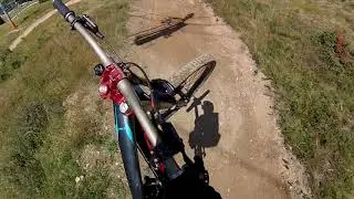 Ligne noir bike park les gets DH 2017