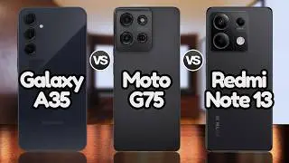 Motorola Moto G75 Vs Samsung A35 Vs Redmi Note 13 | @EficienTechs👈👀