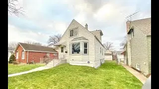 Evergreen Park IL property for sale. 4K Full Home Tour. Real Estate.