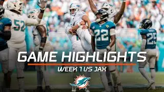 Miami Dolphins Highlights vs. Jacksonville Jaguars | 2024 Regular Season Week 1