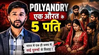 Polyandry Marriages In India | एक लड़की की शादी 3/4/5 मर्दो से होती है | Draupadi Pratha | Polygyny 