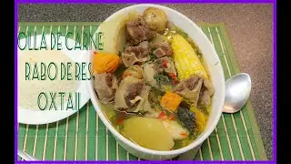 Olla de carne,rabo de res,Oxtail