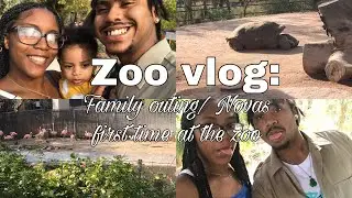 ZOO VLOG: family outing/ novas first time at the zoo