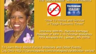How to Thrive and Survive Tough Economic Times [AUDIO]