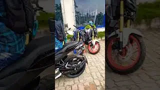 Taking delivery of my new bike #FzV3 #2023_model #shorts