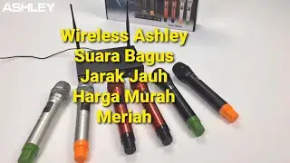 MIC WIRELESS ASHLEY UHF MURAH MERIAH SERI COMBO