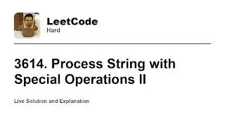 3614. Process String with Special Operations II (Leetcode Hard)