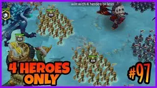 Void Stage 97 with 4 Heroes Only | Art Of Conquest