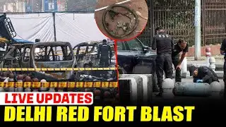 Delhi Red Fort blast LIVE Updates | NIA Investigation | Delhi Police | RAF | NSG | J&K | Amit Shah