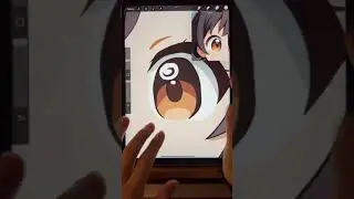 Mastering Chibi Eyes: Tracing and Coloring Tutorial (Vertical Video)