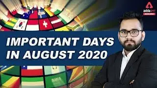 Important Days in August 2020 | Important Days Trick | Static Current Affairs Adda247