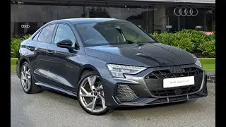 Approved Used Audi A3 Saloon Black Edition 35 TFSI 150 PS S tronic | Stoke Audi | KM25 OLK