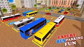 Modern bus Drive game play uploding B-Doska TV channel
