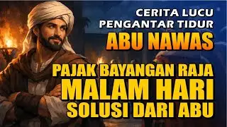 CERITA LUCU PENGANTAR TIDUR || ABU NAWAS PAJAK BAYANGAN RAJA MALAM HARI SOLUSI DARI ABU