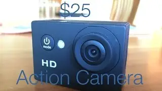 $25 720p Action Camera: Unboxing