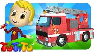 TuTiTu Songs Channel | Fire Truck | Sing Along For Kids