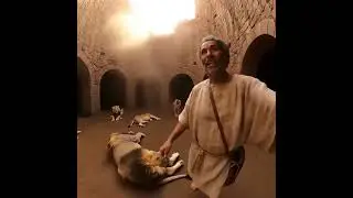 Daniel in the lions den POV #ai #inspiration #danielinthelionsden #danielinthebible