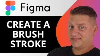 How to Create a Brush Stroke in Figma | Figma Tutorial 2025