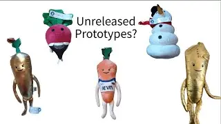 Extremely Rare Kevin The Carrot Unreleased Prototype Samples! Golden Kevin, Team GB Kevin.