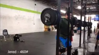 CrossFit Equity: Jered Squats 460#