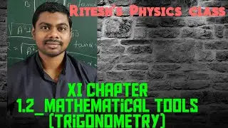 Mathematical tools | TRIGONOMETRY | lecture-2