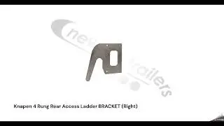 N1009094 -Knapen 4 Rung Rear Access Ladder BRACKET (Right)