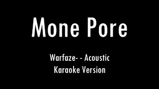 Mone Pore | Warfaze | Acoustic Karaoke With Lyrics | Only Guitar Chords...