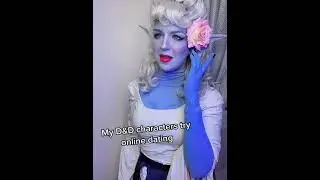 Merle, Lv 9 Gnome Bard/Country Music Legend tries online dating #dndoc #occosplay #dndtiktok
