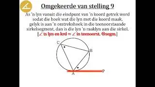 Hfst9 Oef8 Bewys lyn as raaklyn