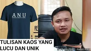 10 desain kaos unik dan kreatif