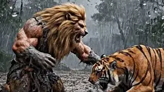 ALPHA-LION MAN| NEW -official trailer. King kong.lLion man.|English dubb movie.2025.