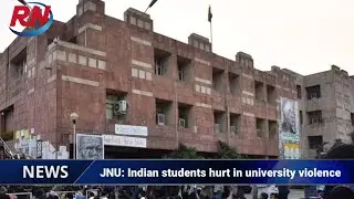 JNU: Indian students hurt in university violence