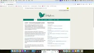 (1) Introduction to LaTeX