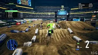 Monster Energy Supercross 3 - The Official Videogame Gameplay (PC UHD) [4K60FPS]