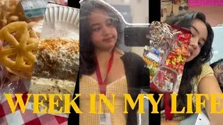 “A WEEK IN MY LIFE” *school-week *food *fun time!!