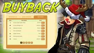 BUYBACK SHOP IS HERE!!! AQW 2016