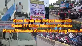 Andi Baso FKSPN : Sudah 77 Tahun Indonesia Merdeka, Kita hanya merasakan kemerdekaan yang semu..!!