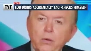 Lou Dobbs Accidentally Fact Checks Himself On-Air