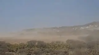 🌍 Tenerife Calima.  Desert-wind, sandstorm. Spain. 4K