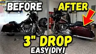 How To Lower Your Harley Up to 3